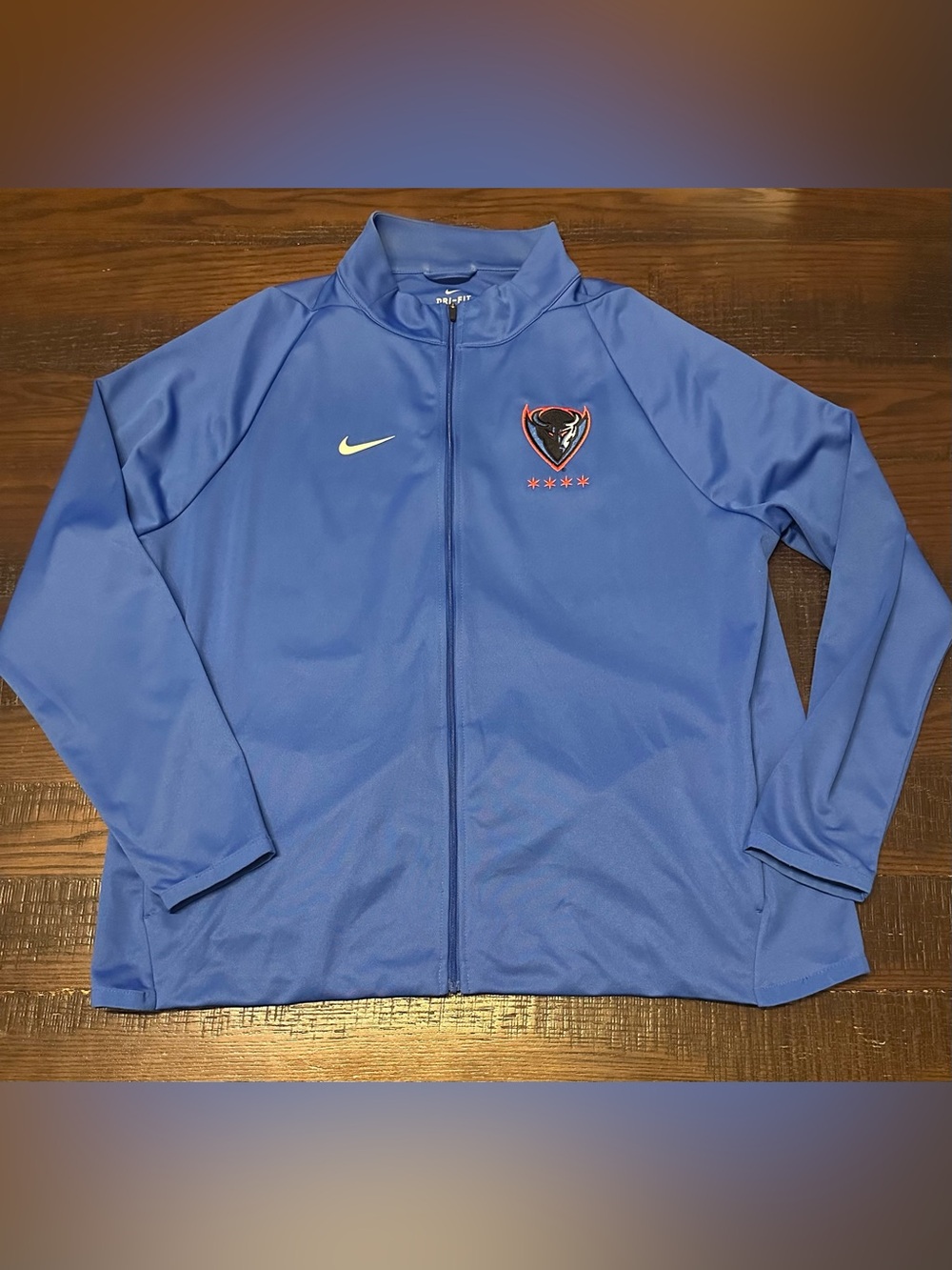 Nike Womens Epic Knit Full Zip Track Jacket DePaul University Size 2XL XXL